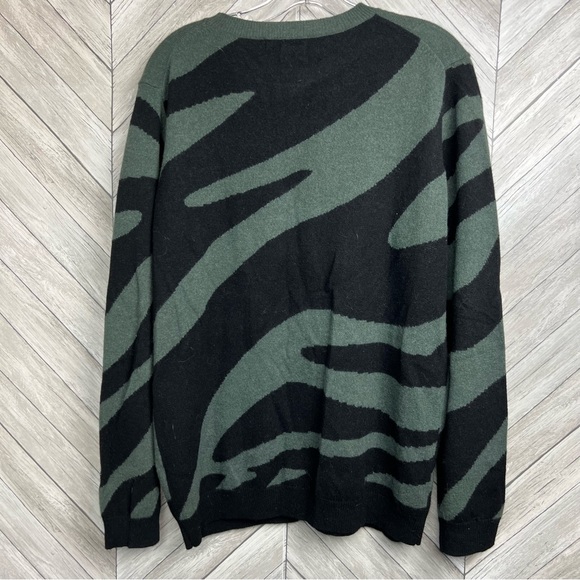 SCOTT & SCOTT LONDON Apres Ski Cashmere Crewneck Sweater Large - Picture 2 of 7